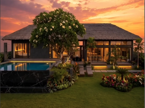 Privé Heuvelvilla's in Ubud — 10% Gegarandeerd Rendement, Rivier Canyon Uitzicht